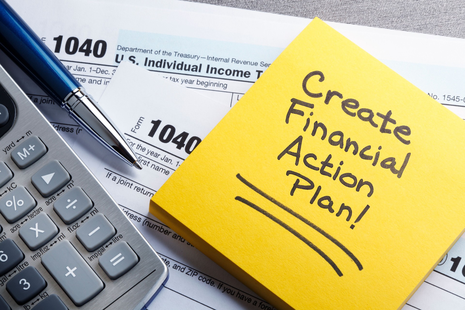 Financial Action Plan For Taxes